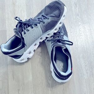 ON CLOUDS size men’s 11 Swiss Engineering color gray black